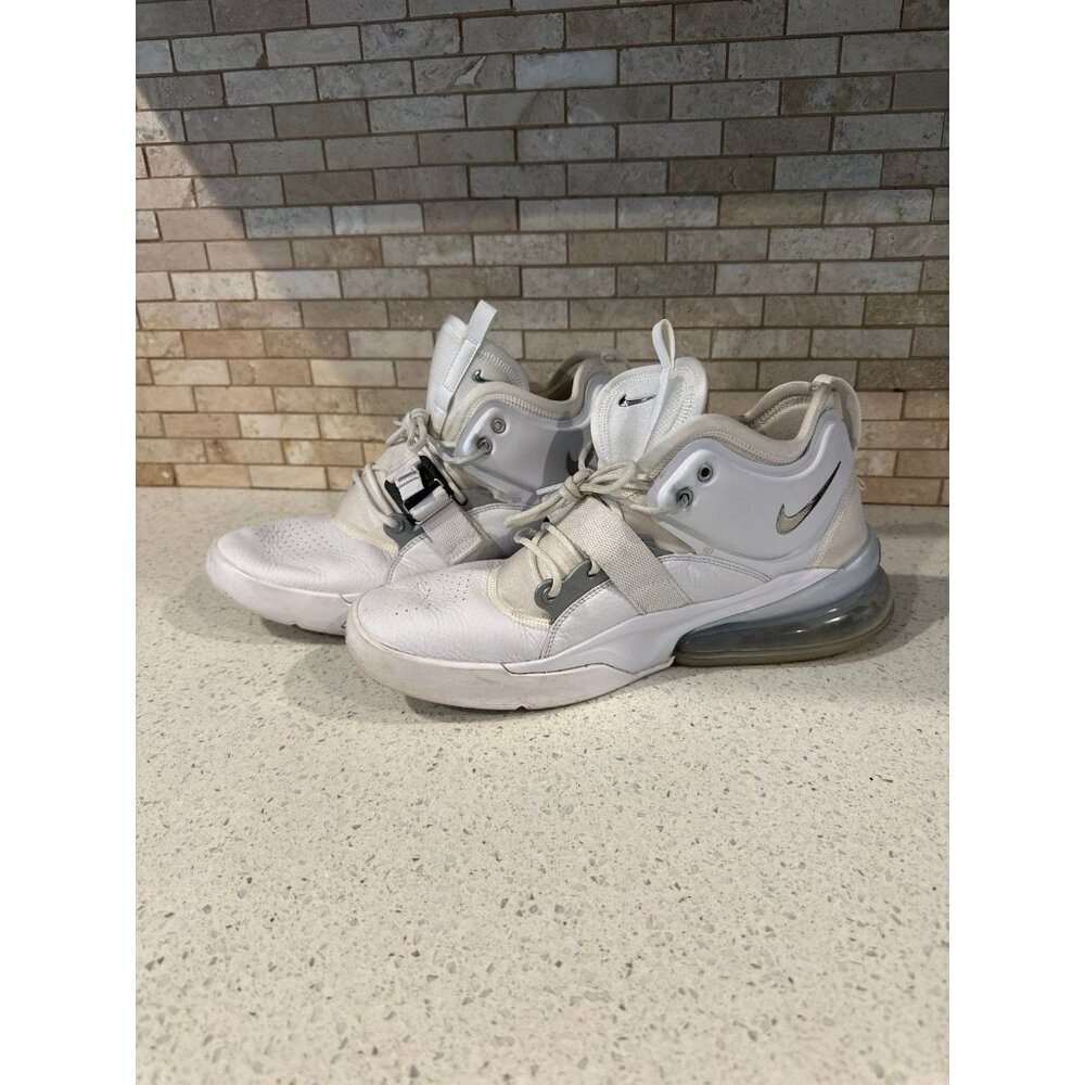 Size 11.5 - Nike Air Force 270 Metallic Silver